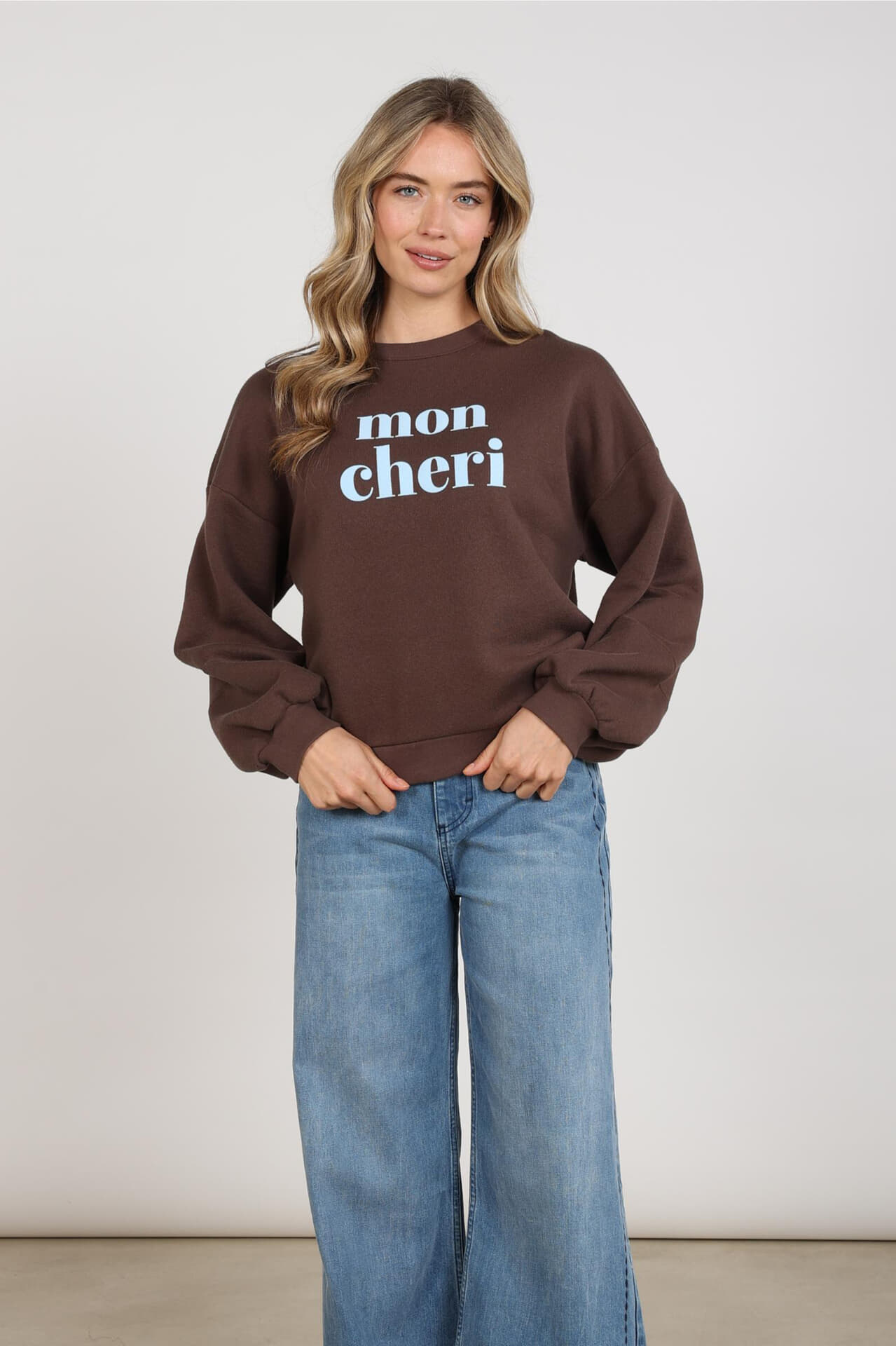 Nukus Sweater Nicola Pullover Bruin