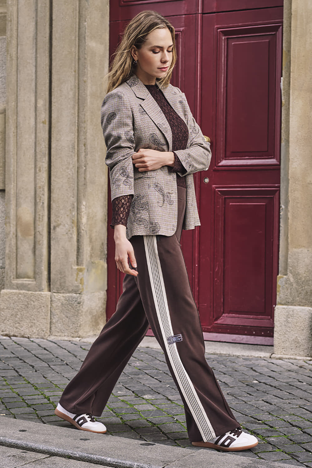 Esqualo Broek Tape Modal Bruin