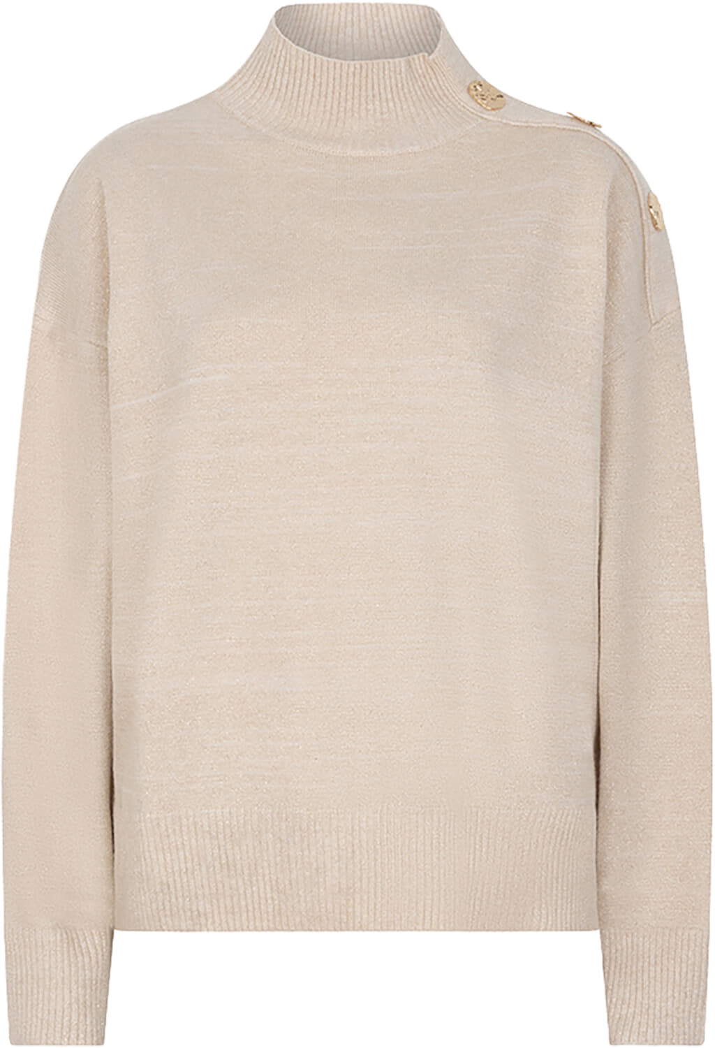 Esqualo Trui  Melange Lurex Beige