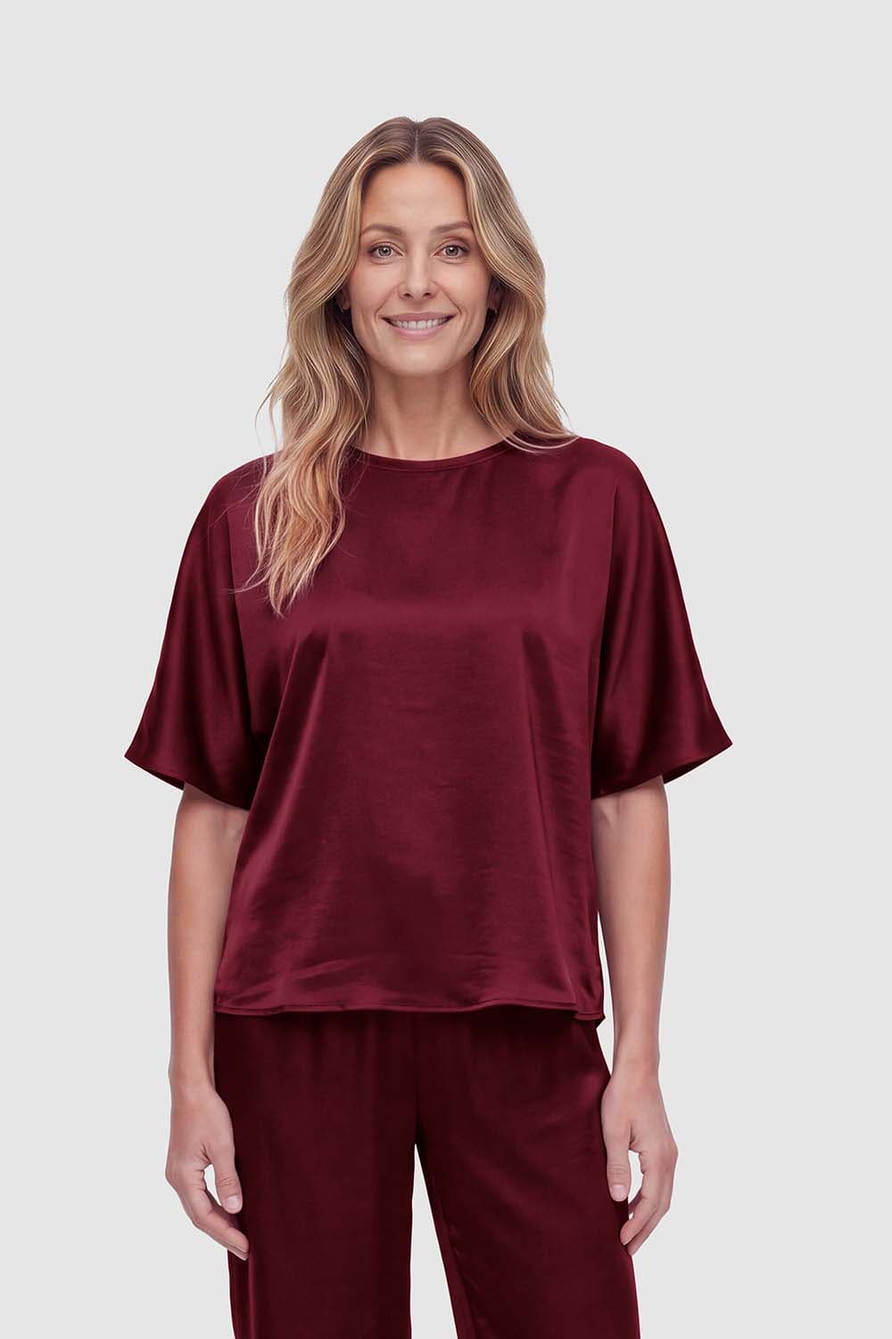 Tooday Top Aya Bordeaux Rood