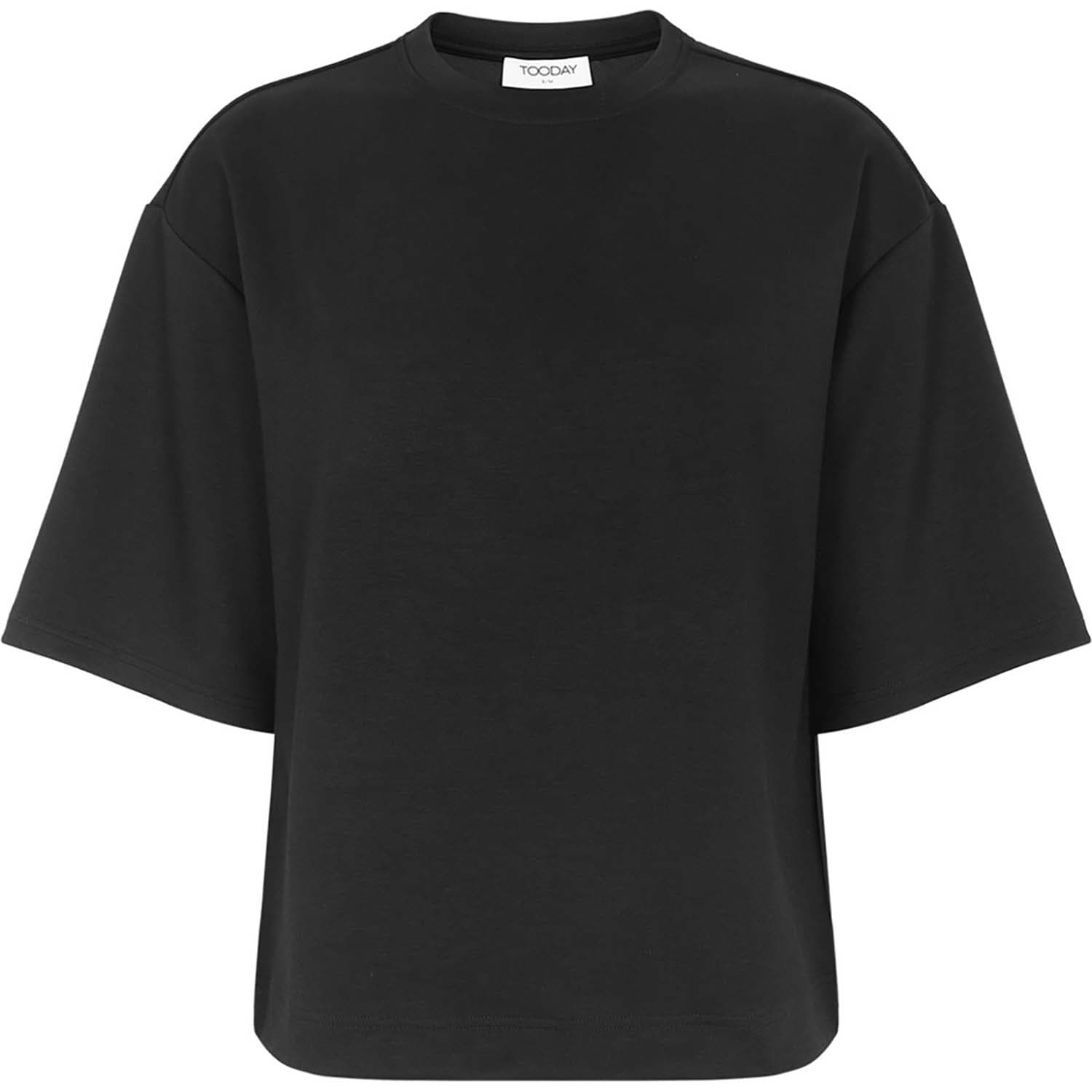 T-shirt Azra Boxy Zwart