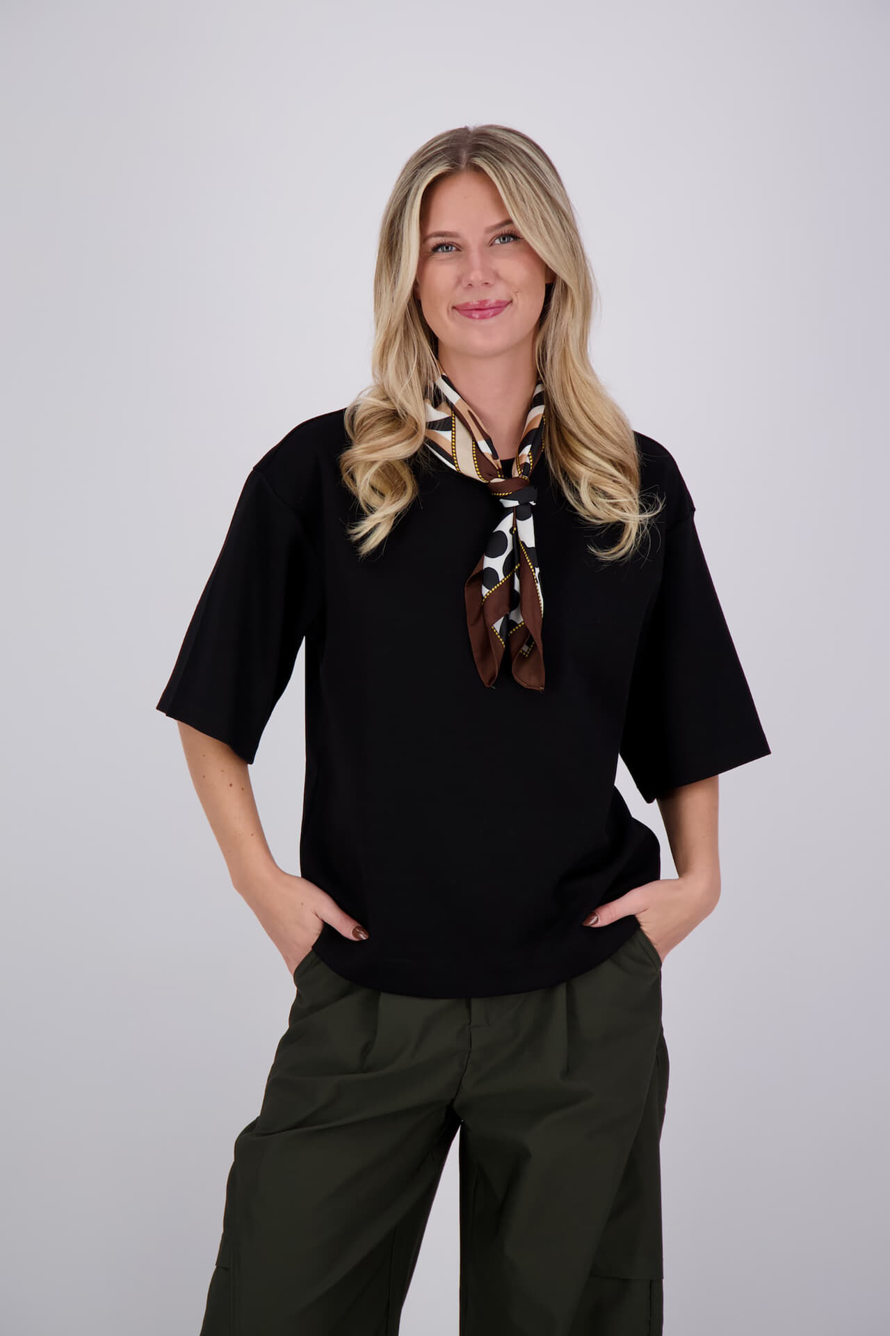 Tooday T-shirt Azra Boxy Zwart