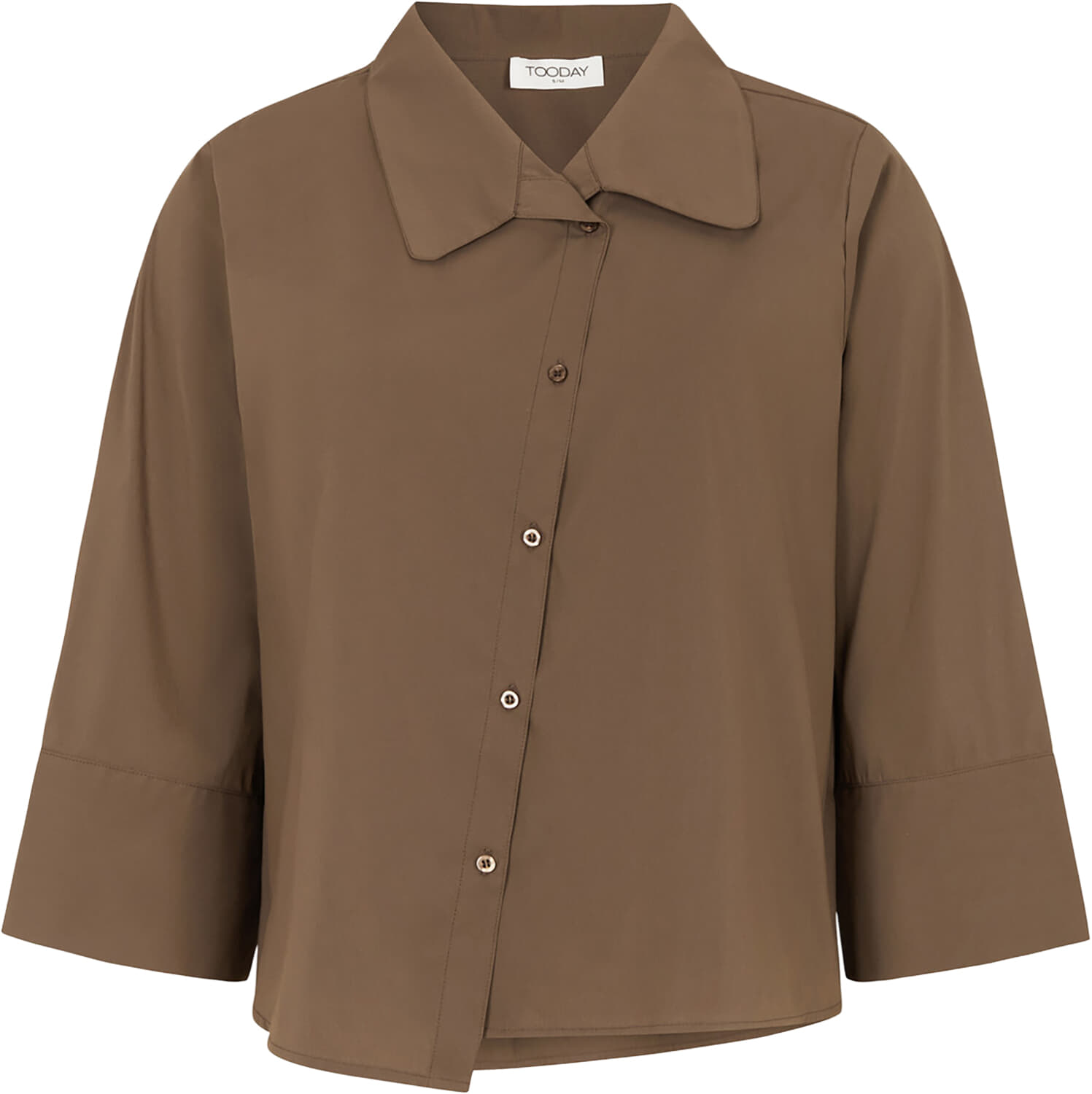 Tooday Top Amara 3/4 Mouw Bruin