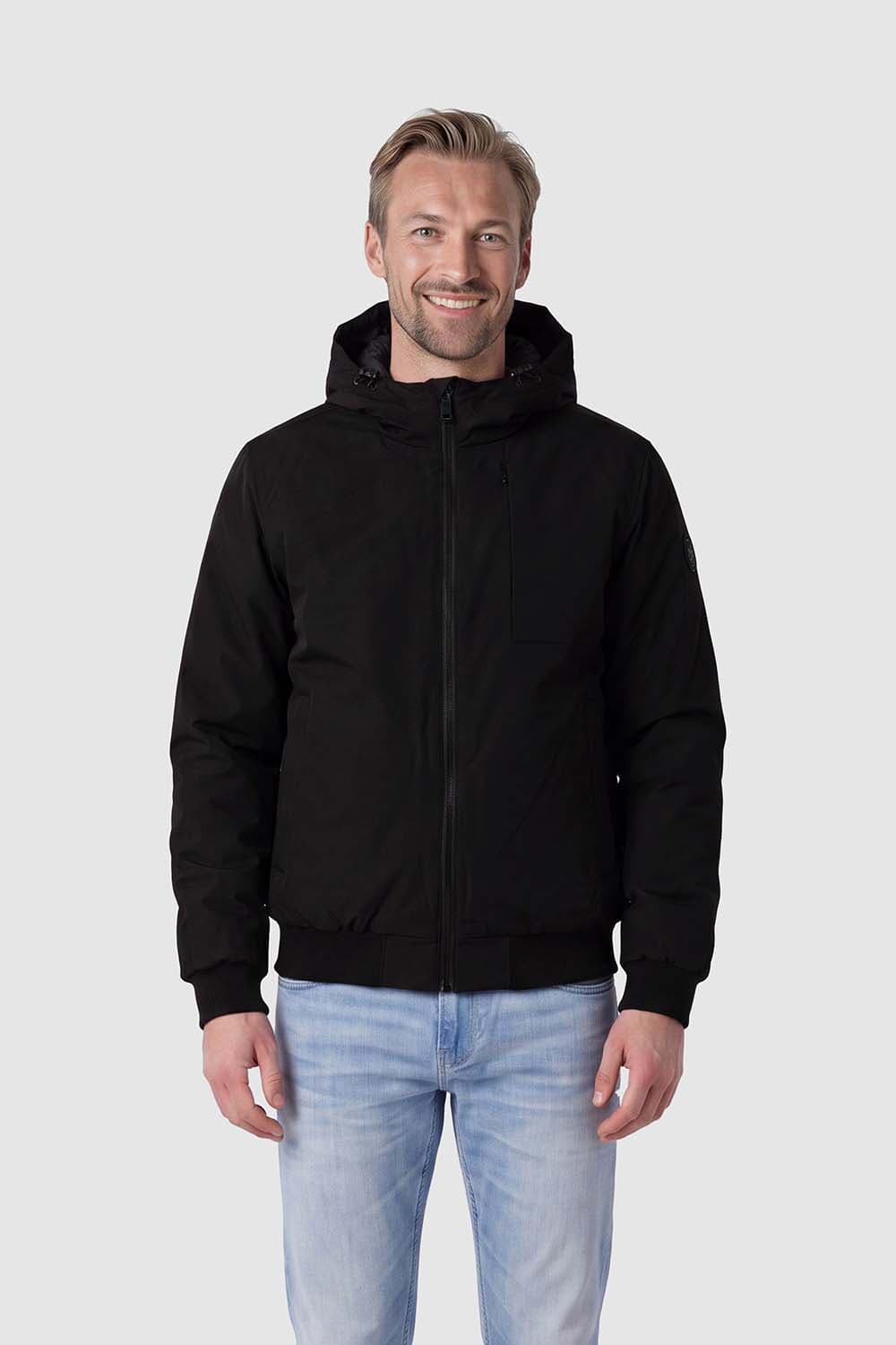 Airforce Bomberjas Reversible Padded Zwart