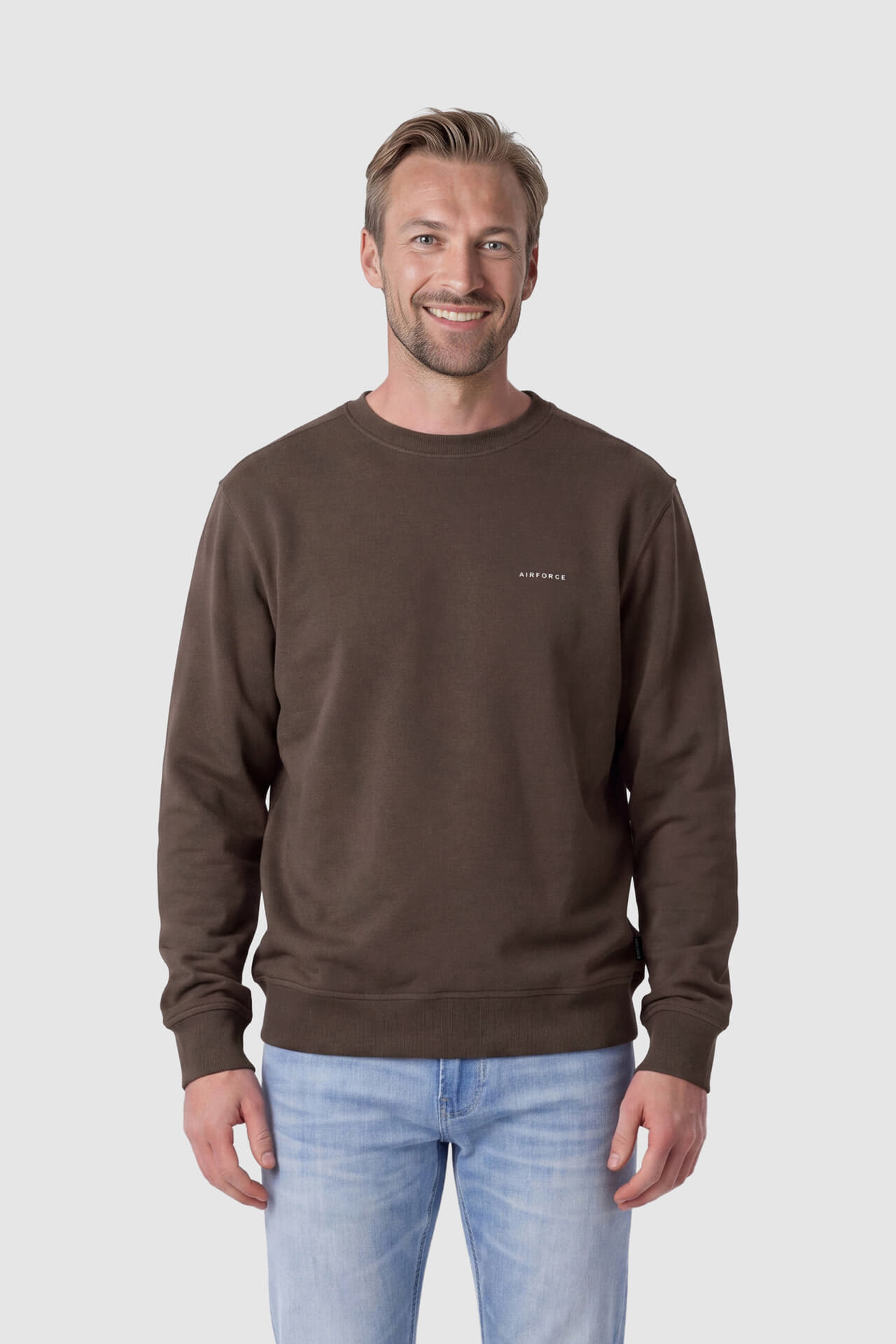 Airforce Sweater Basic  Bruin