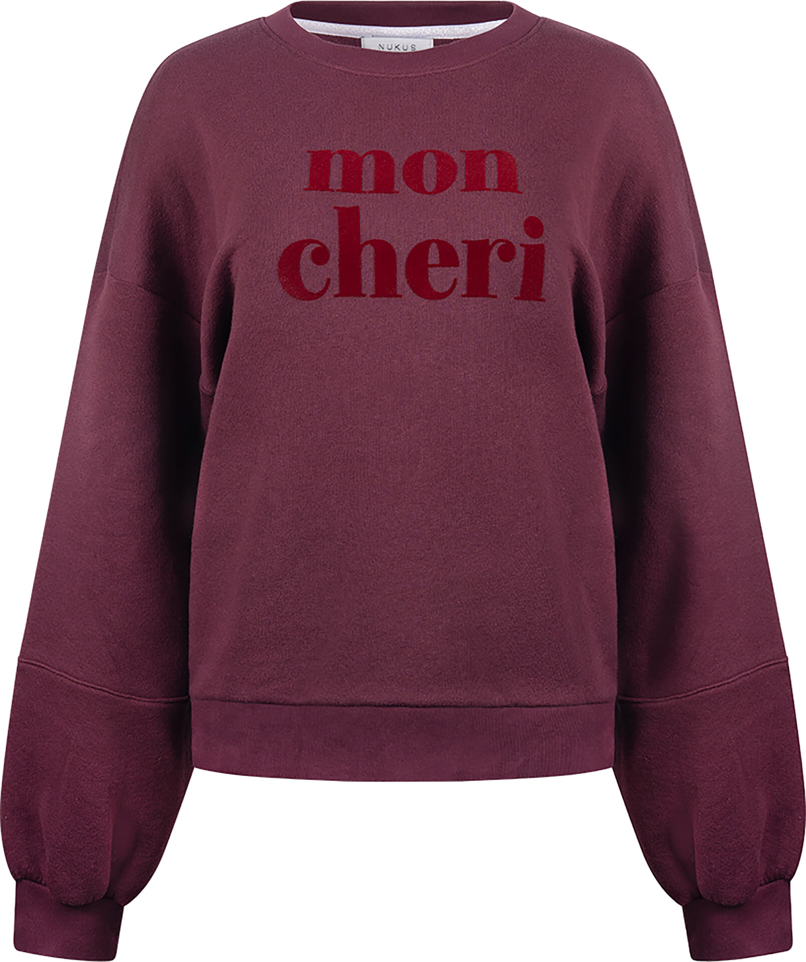 Nukus Pullover Nicola  Bordeaux Rood