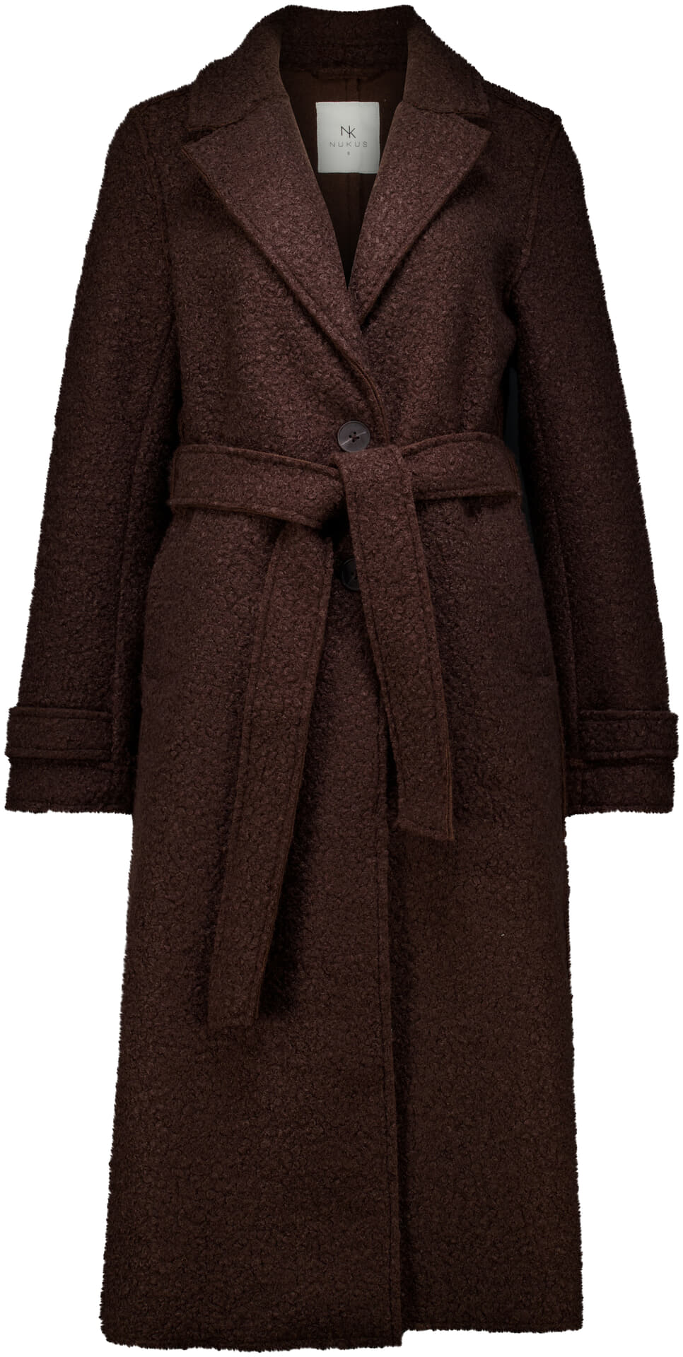 Nukus Jas Mace Boucle Bruin