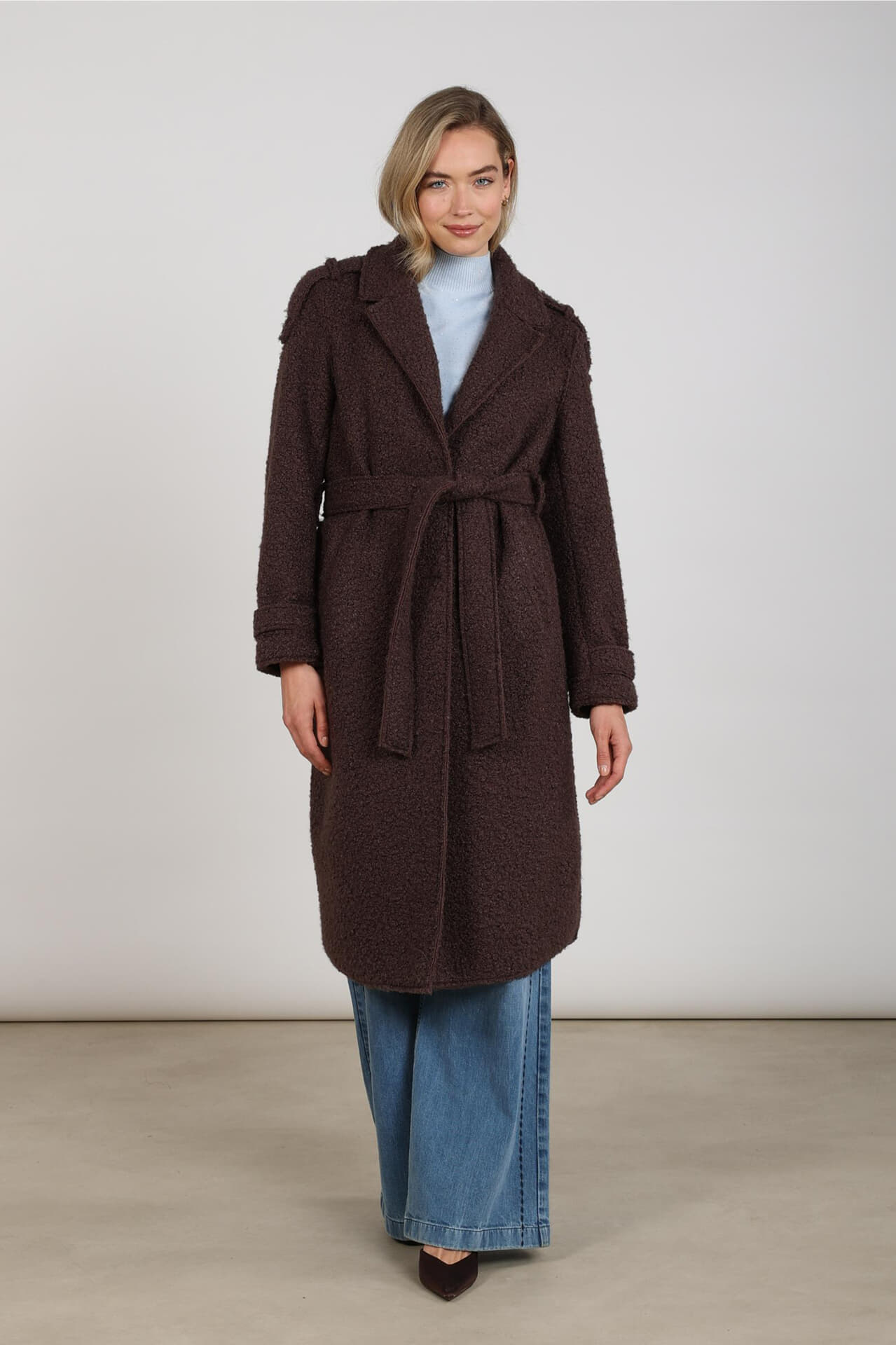 Nukus Jas Mace Boucle Bruin