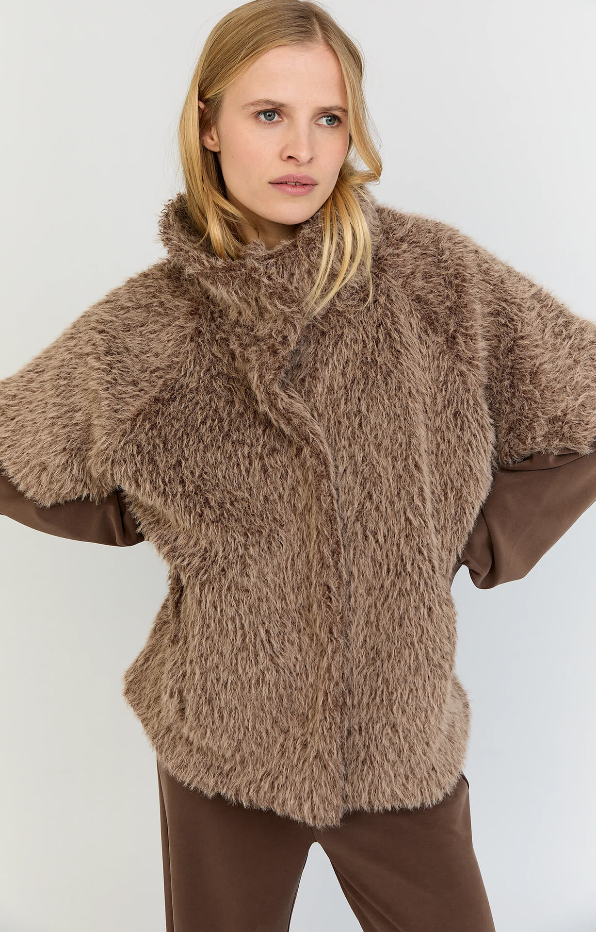 Moscow Gilet Leo Taupe