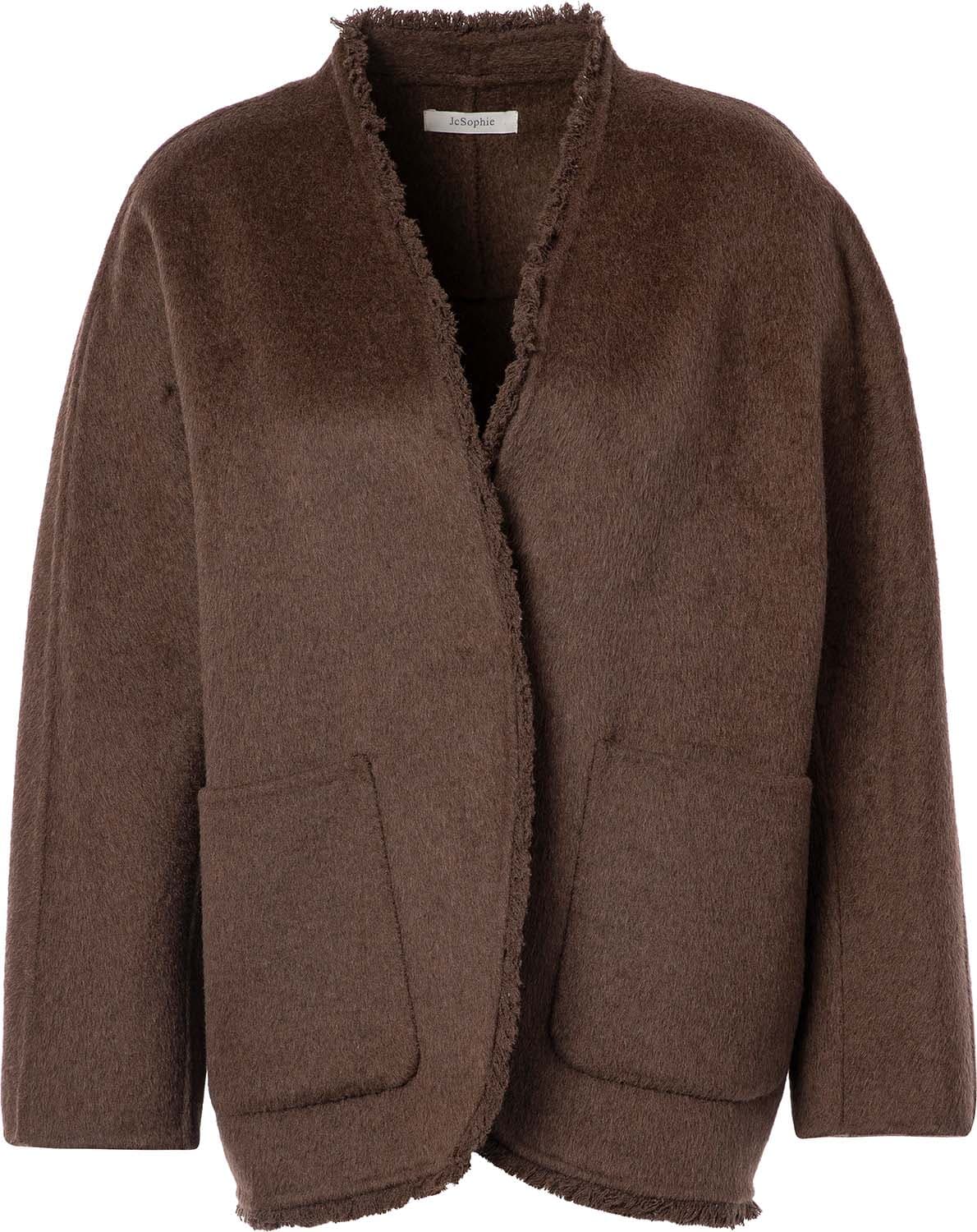 JC Sophie Vest Palace Wol Blend Taupe
