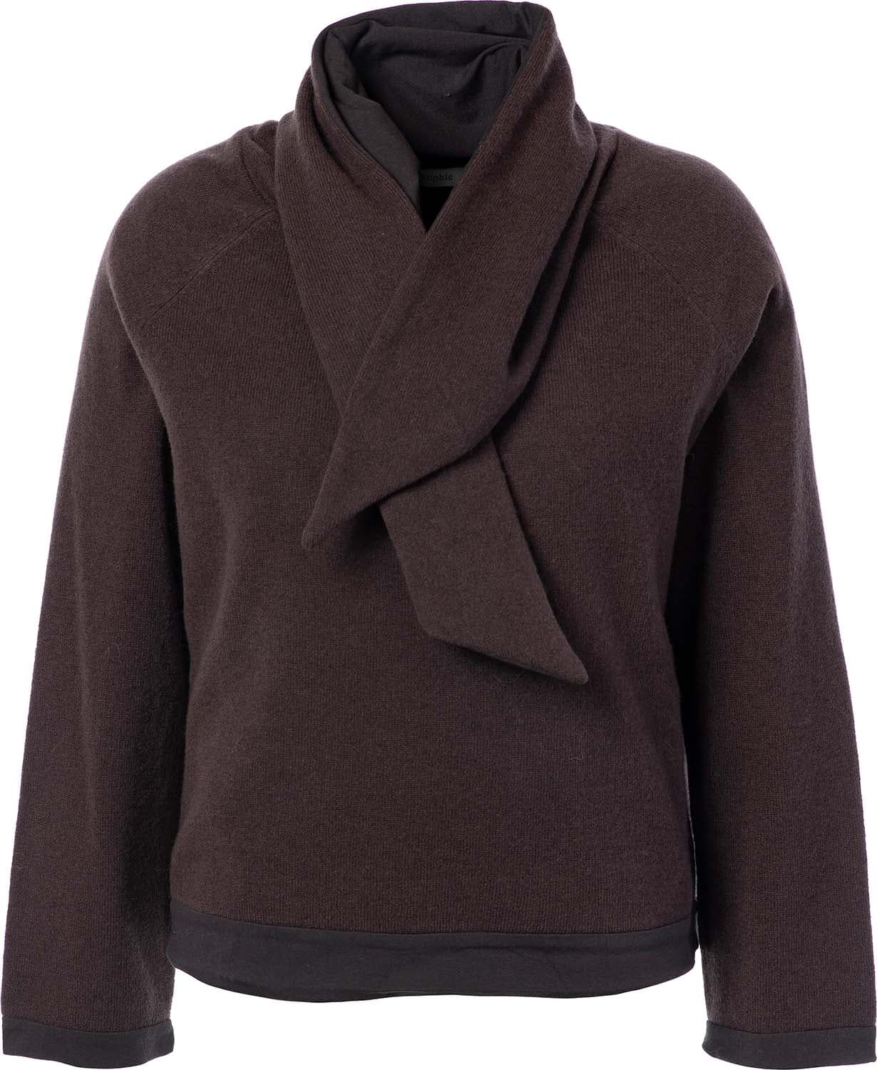 JC Sophie Wollen Trui Poppy Taupe