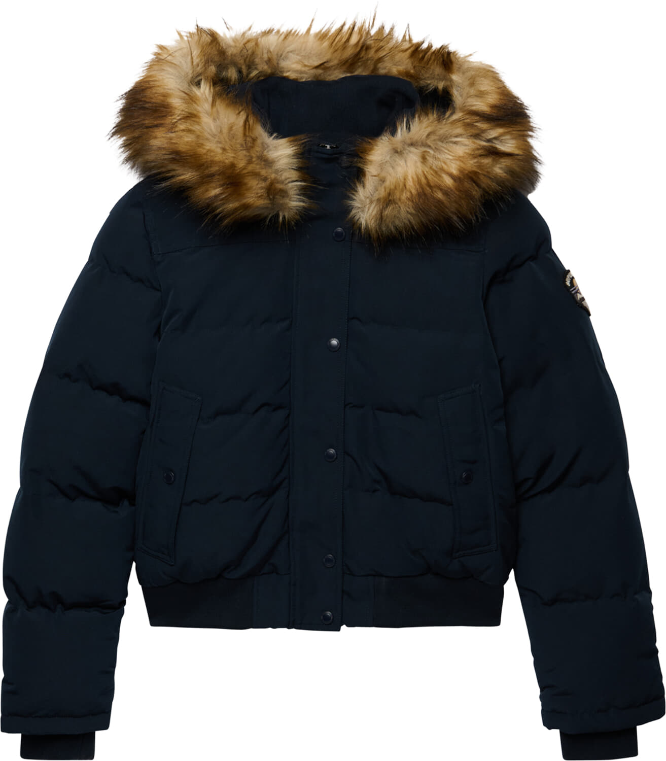 Superdry & Co Bomberjack Everst met Cappuchon Navy