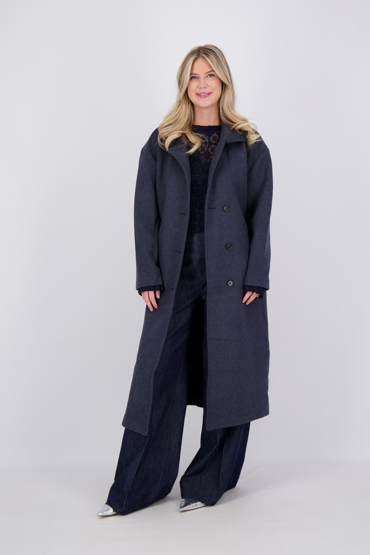 MSCH Copenhagen Wollen Jas Keola Secilia Navy