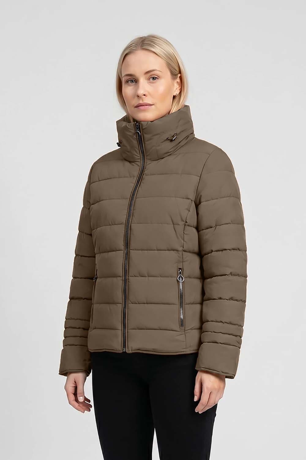 Covered Jas Ria Bruin
