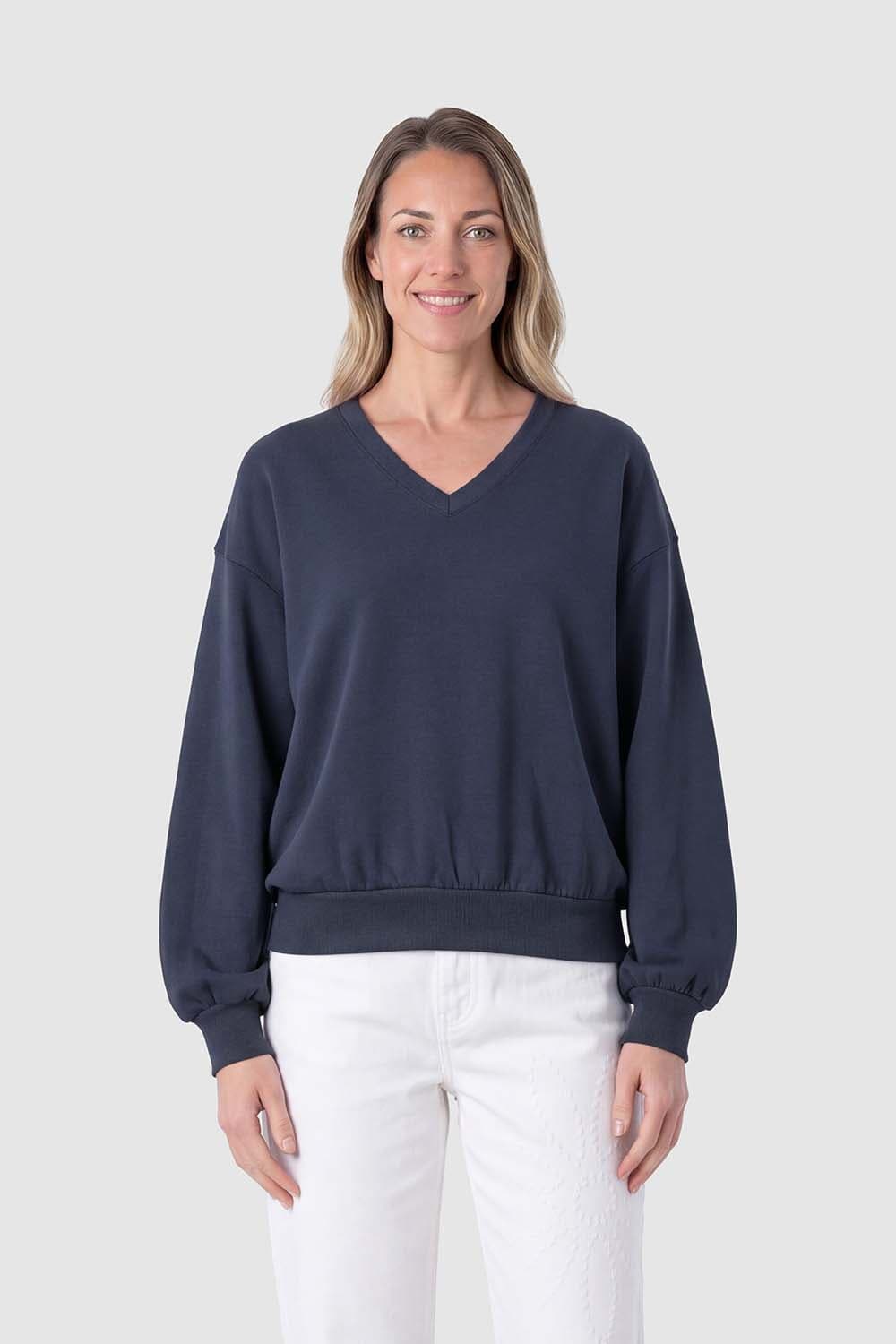 MSCH Copenhagen Sweater Brionna Ima Q V Navy