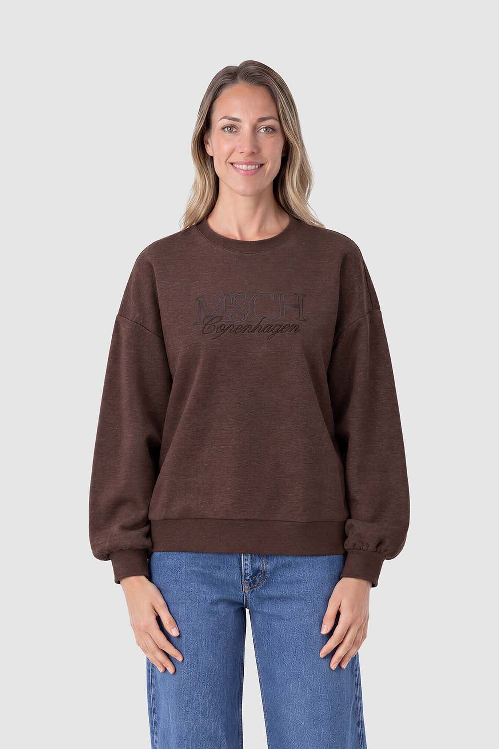 MSCH Copenhagen Sweater Brawley Briena Logo Bruin