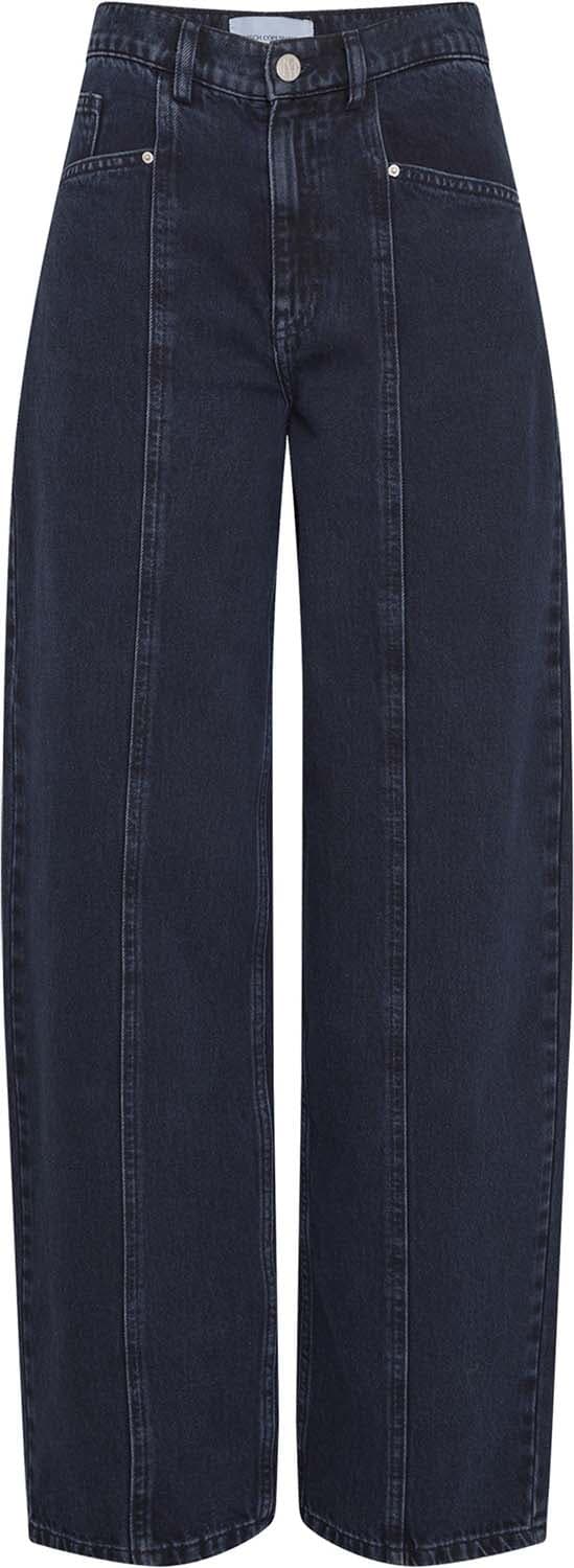 MSCH Copenhagen Jeans Utta Evi HW Tapered  Navy