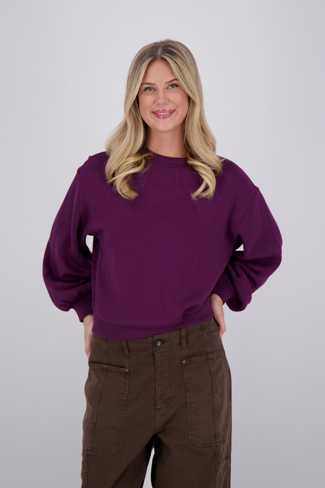 MSCH Copenhagen Sweater Brooke Ima Q Bordeaux Rood