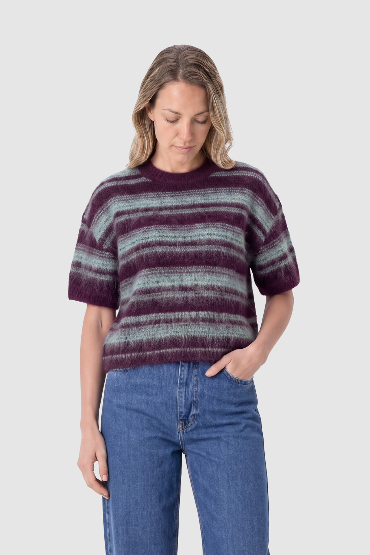 MSCH Copenhagen Pullover Lycie  Bordeaux Rood
