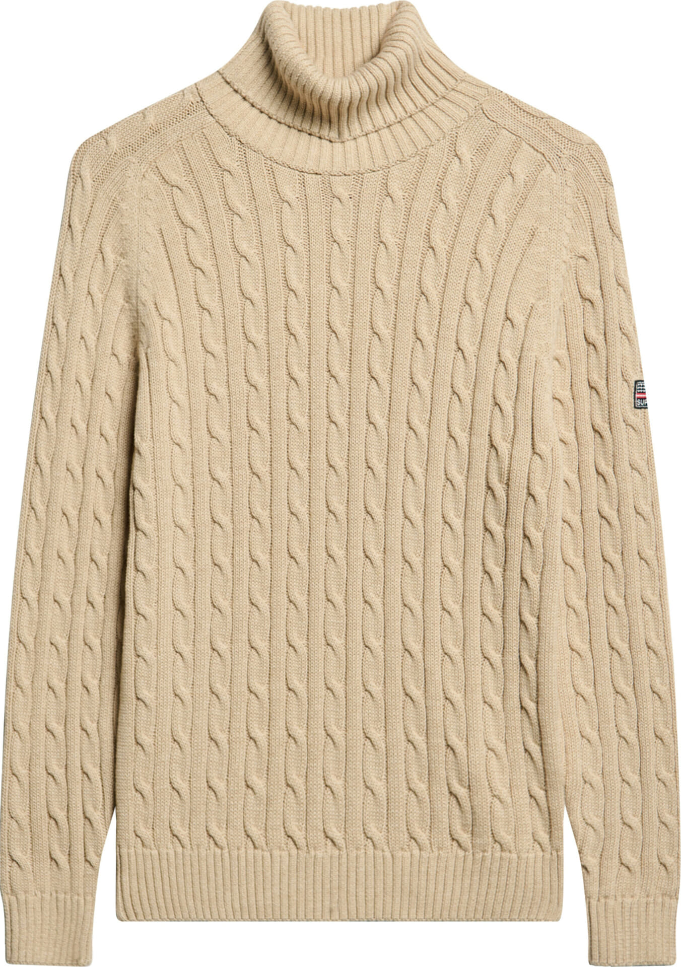 Superdry & Co Coltrui Slouchy Cable Beige