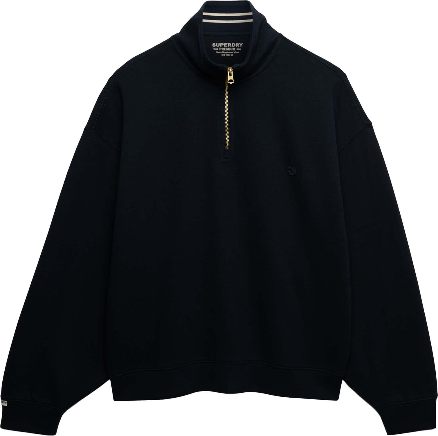 Superdry & Co Sweater Half-zip  Monogram Navy