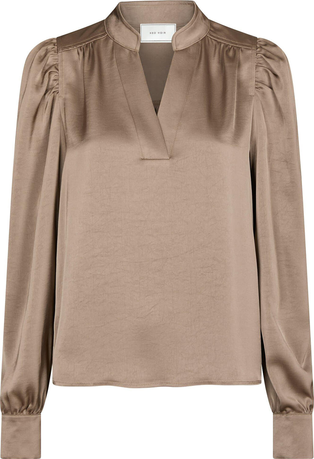 Blouse Rosslyn Heavy Sateen  Taupe