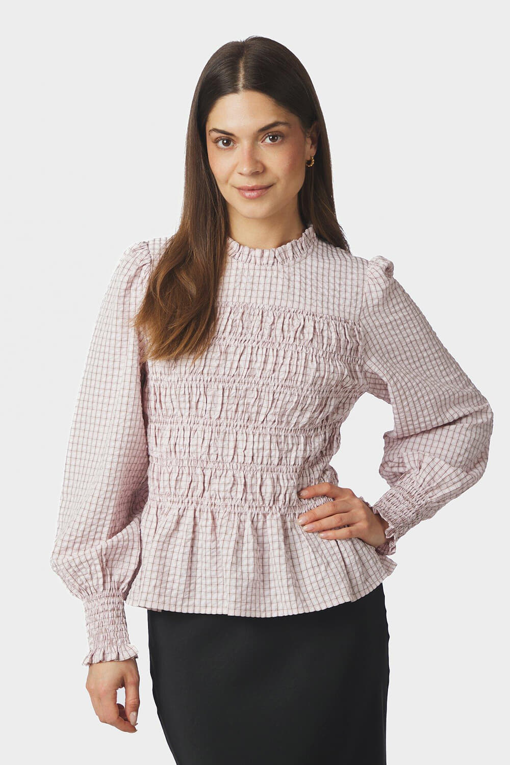 Neo Noir Blouse Possa Roze