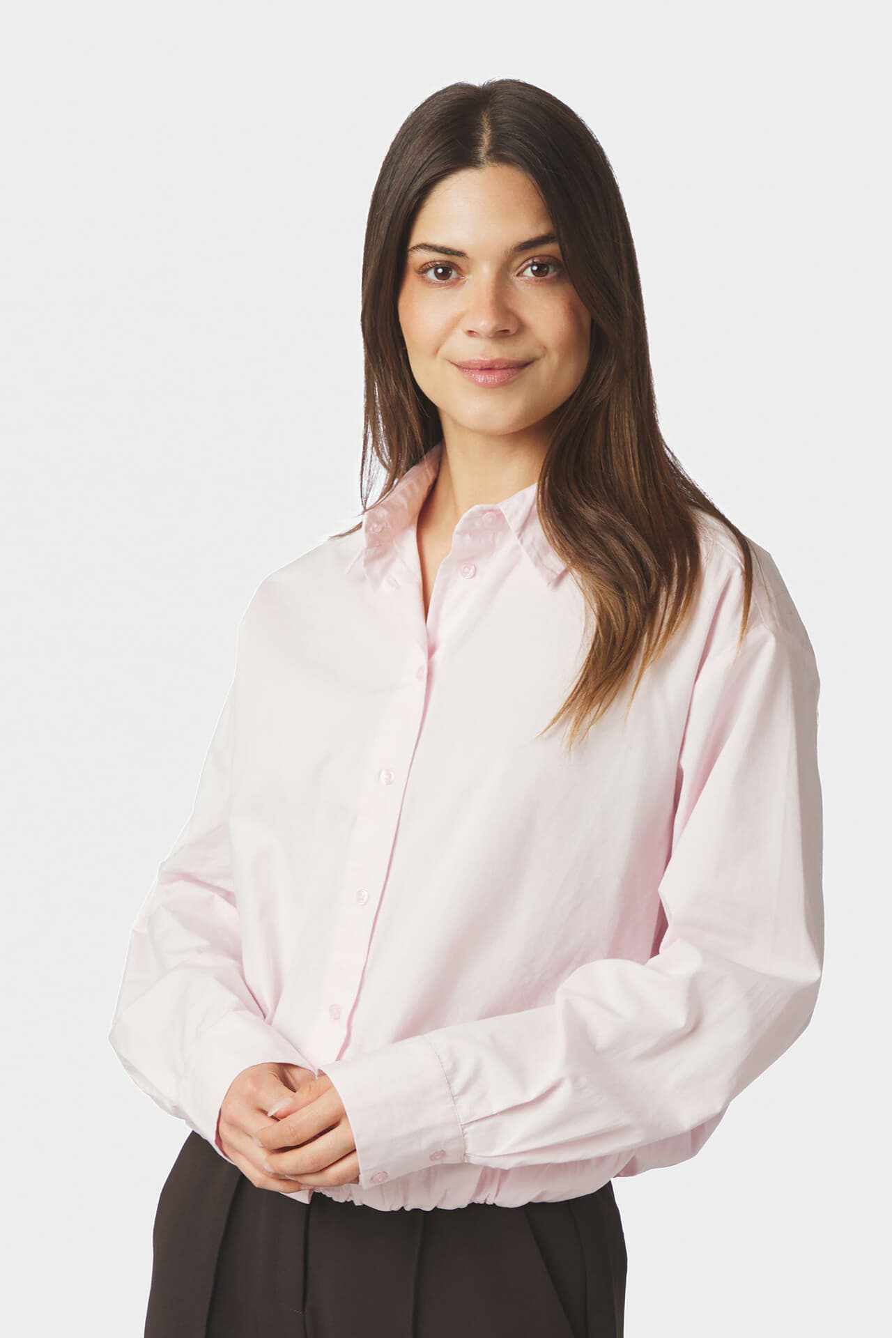 Neo Noir Blouse Emmana Poplin Roze
