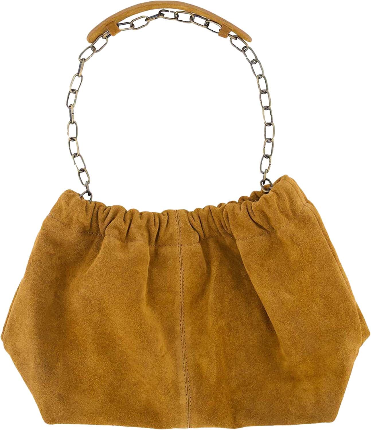 Zusss Tas Suede Camel