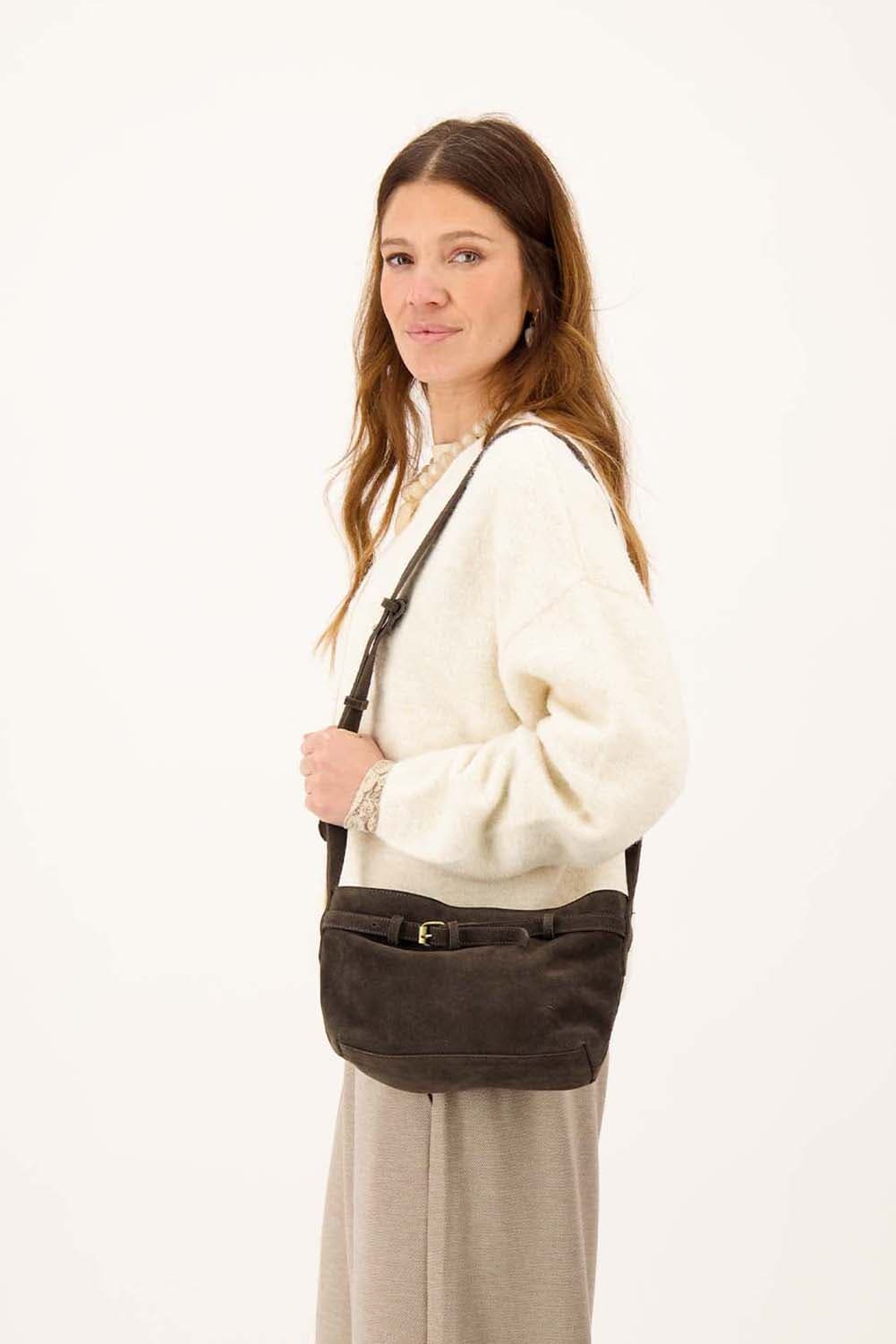 Zusss Tas Suede   Bruin