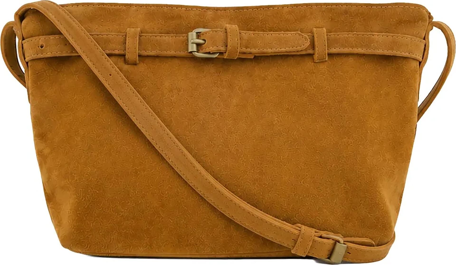 Zusss Tas Suede   Camel