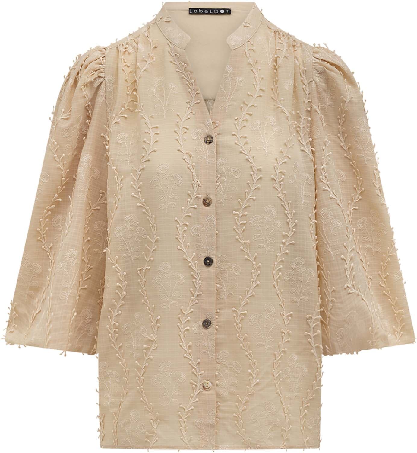 Label Dot Blouse Adelien Off White
