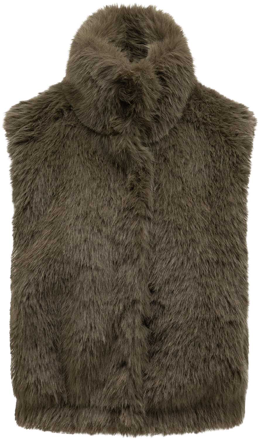 Label Dot Gilet Liane Taupe