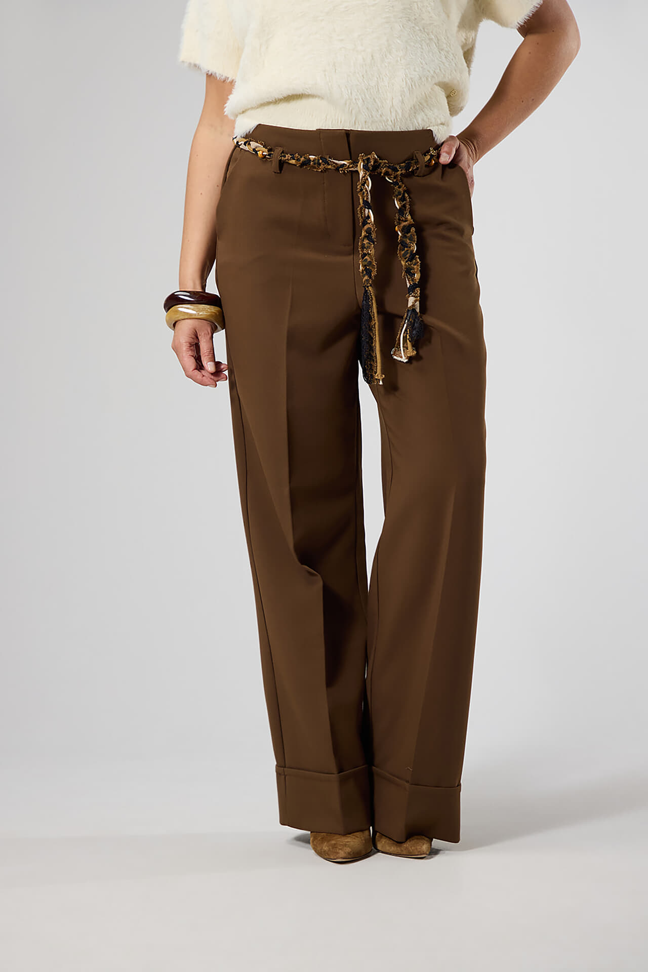 Label Dot Pantalon Reya Bruin