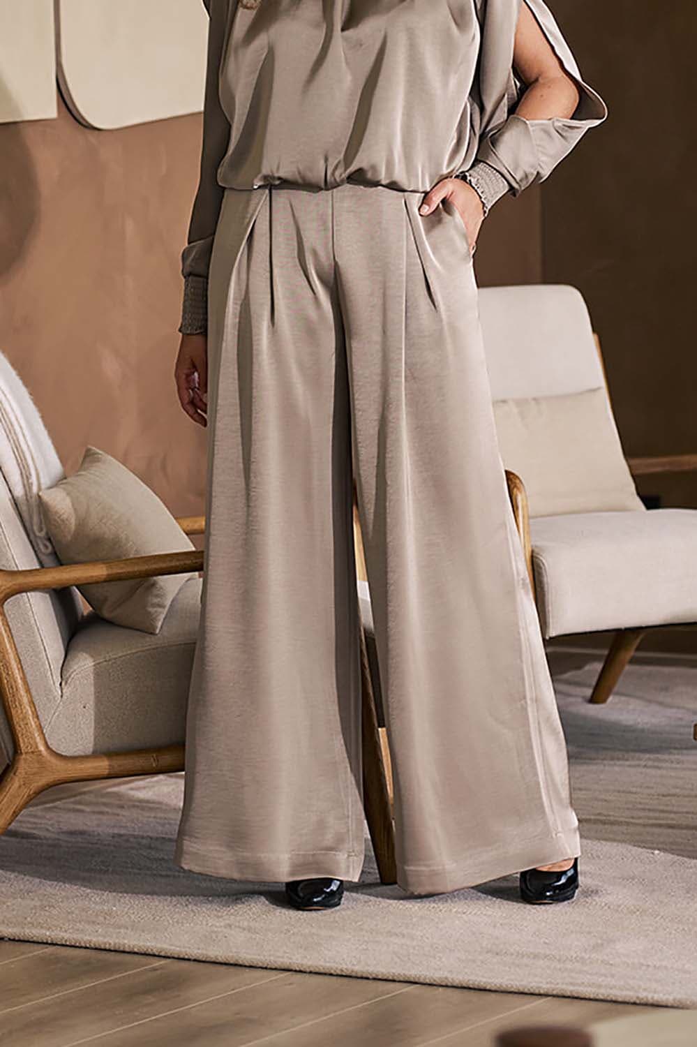 Label Dot Broek Rhode Taupe