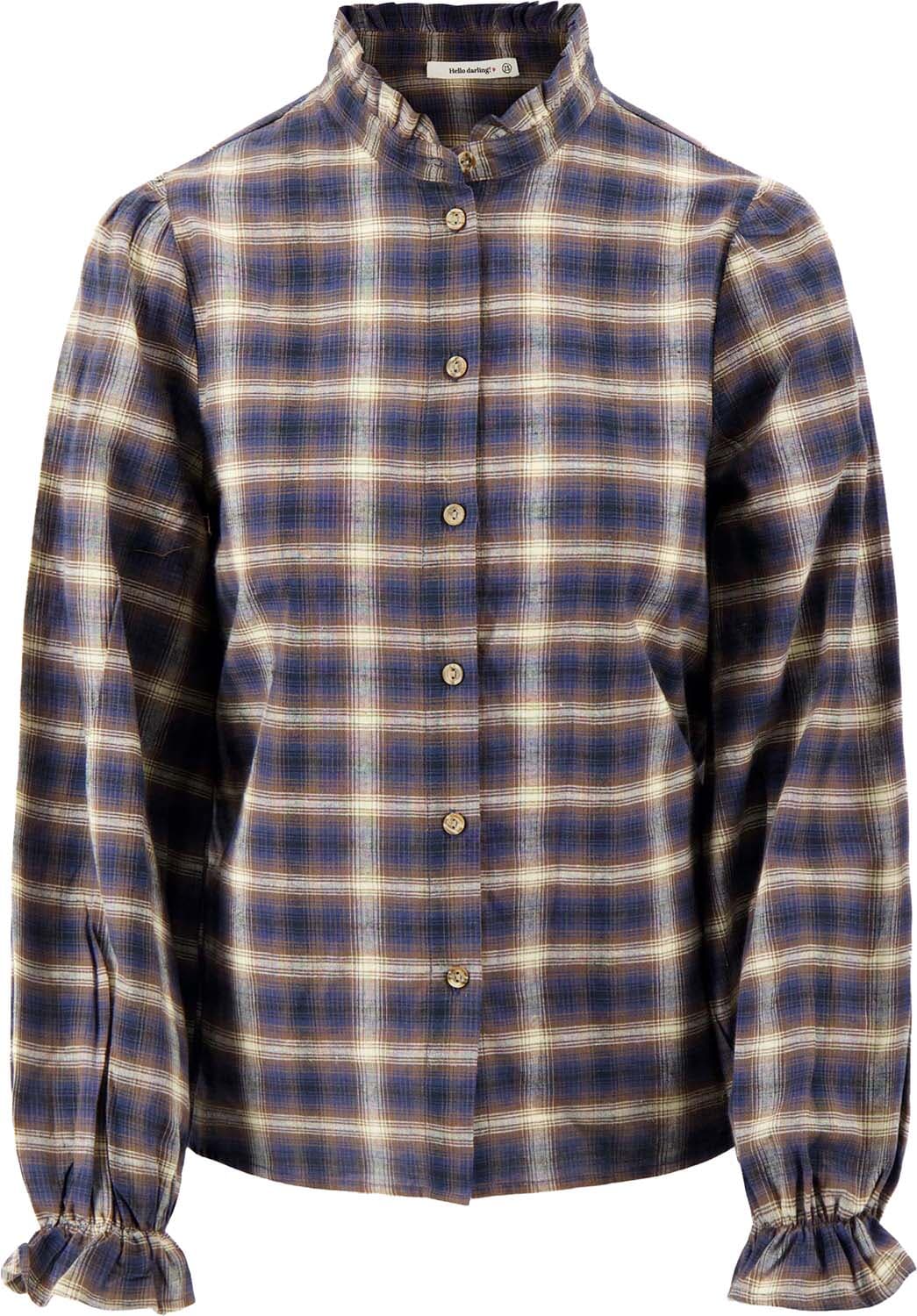 Zusss Blouse  Bruin
