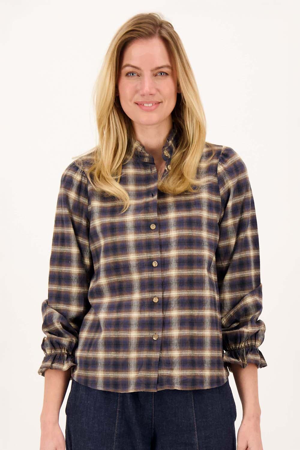 Zusss Blouse  Bruin