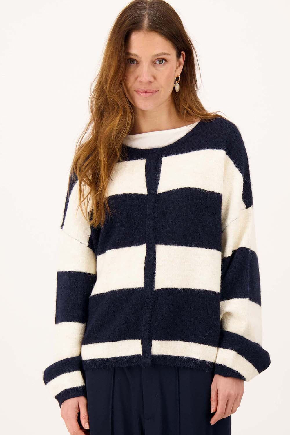 Zusss Vest Blauw