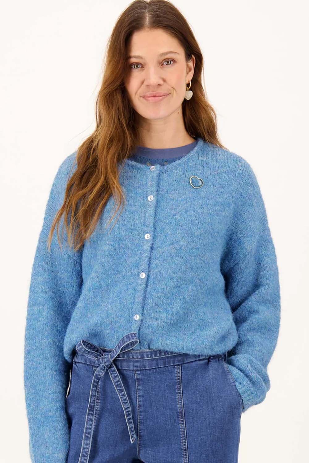 Zusss Vest  Blauw