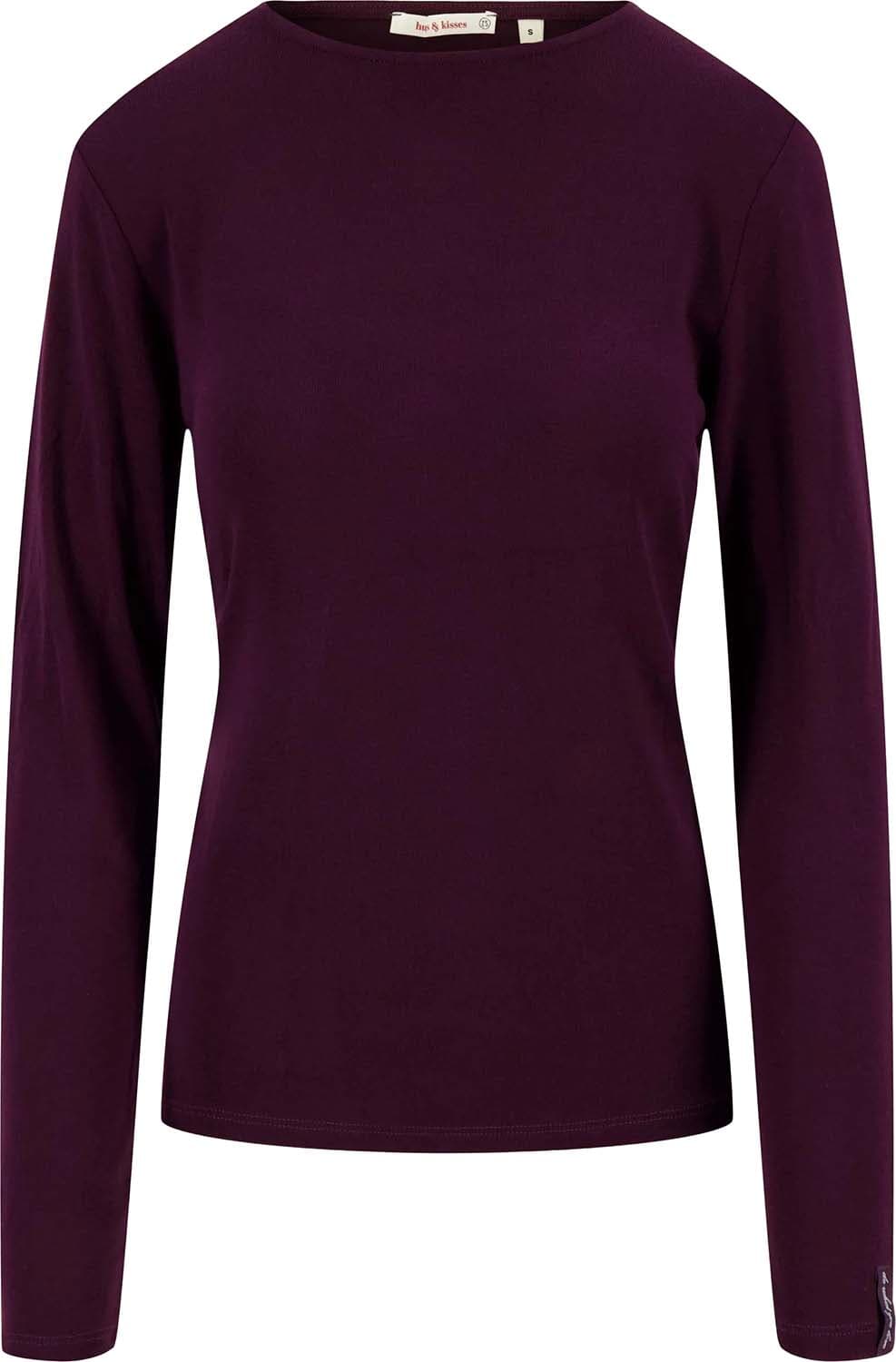 Zusss Top Bordeaux Rood