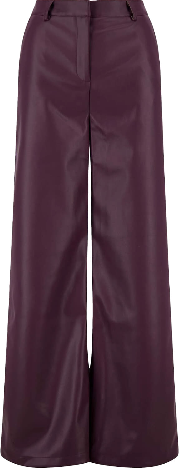 Zusss Broek OU wid leg Bordeaux Rood