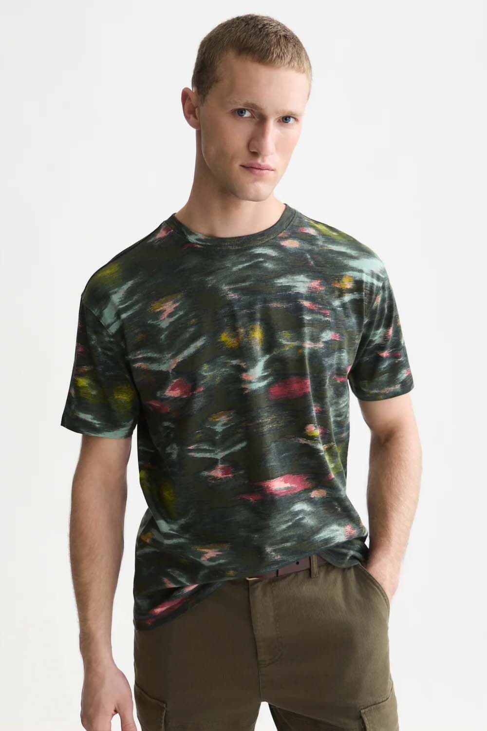 Scotch & Soda T-shirt Relaxed-fit  Army