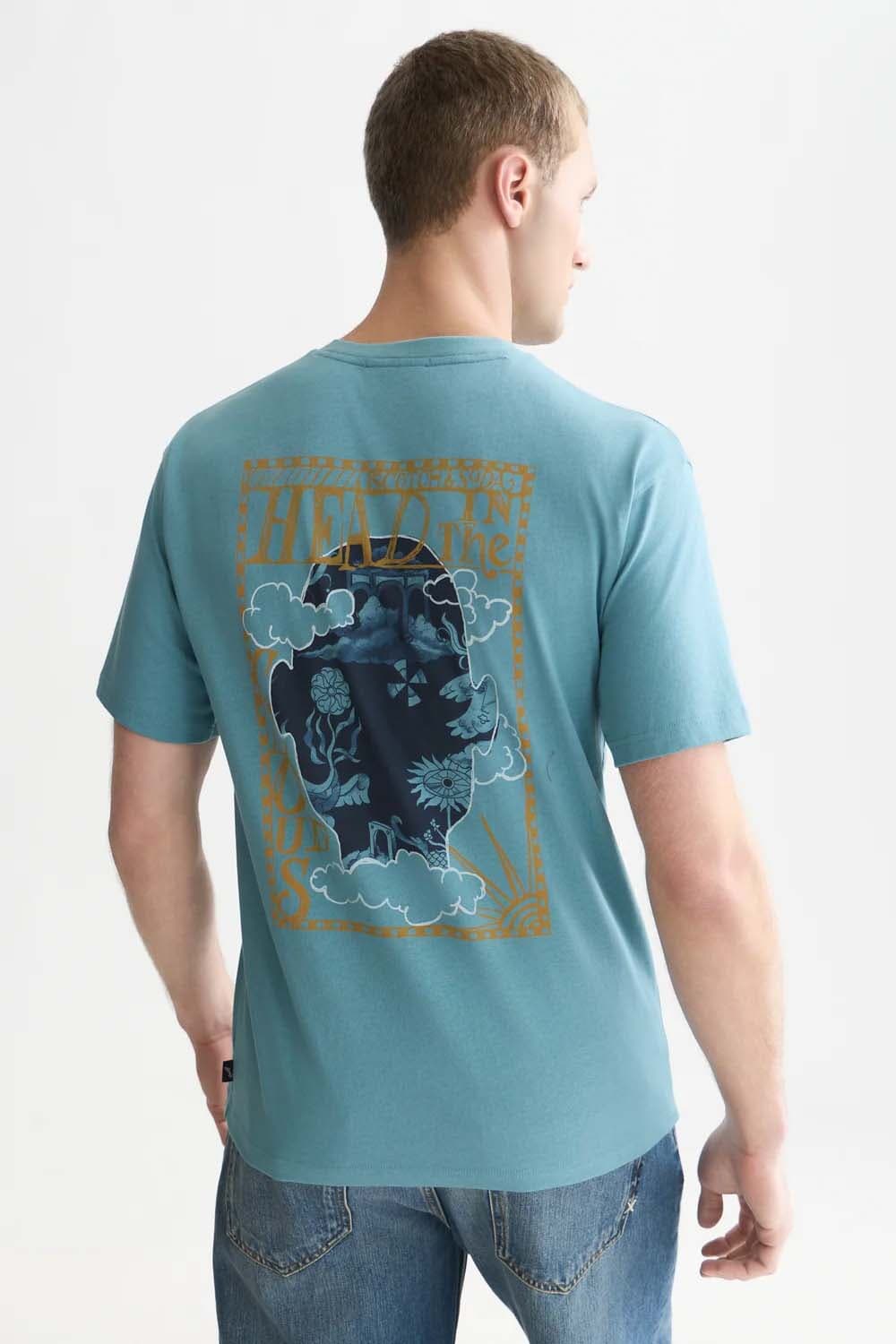 Scotch & Soda T-shirt Relaxed-fit Indigo