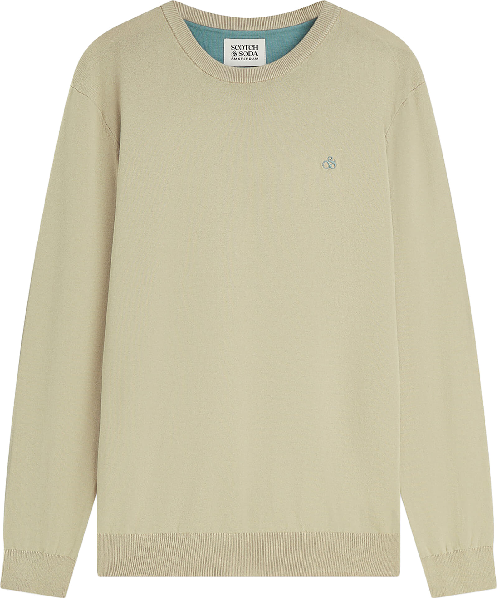 Scotch & Soda Pullover Seasonal core ecovero  Grijs