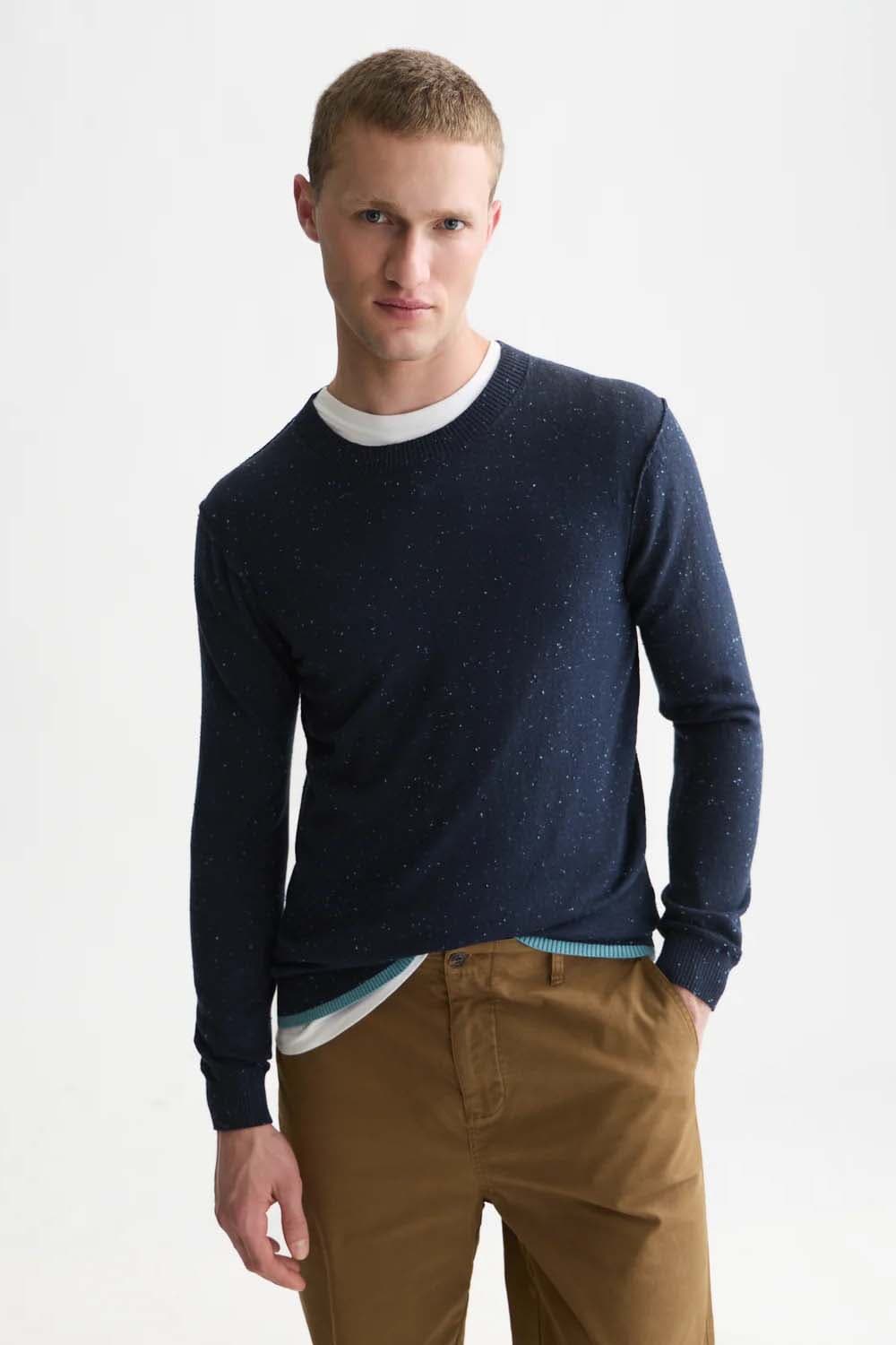 Scotch & Soda Trui Regular-fit  Navy