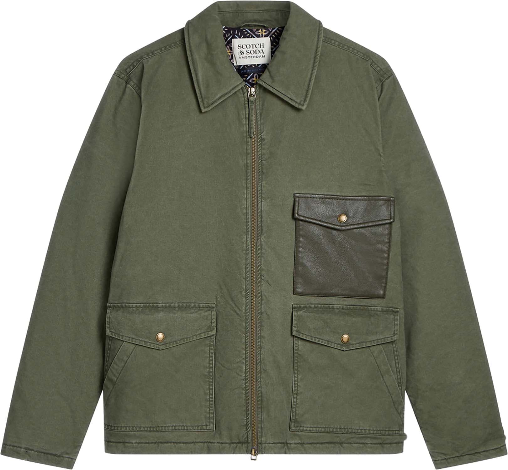 Scotch & Soda Jack Worker Canvas Groen