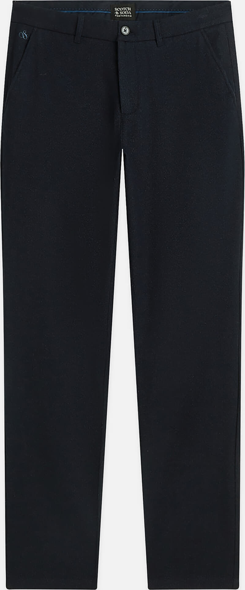 Scotch & Soda Chino Stuart mini yarn-dyed Indigo