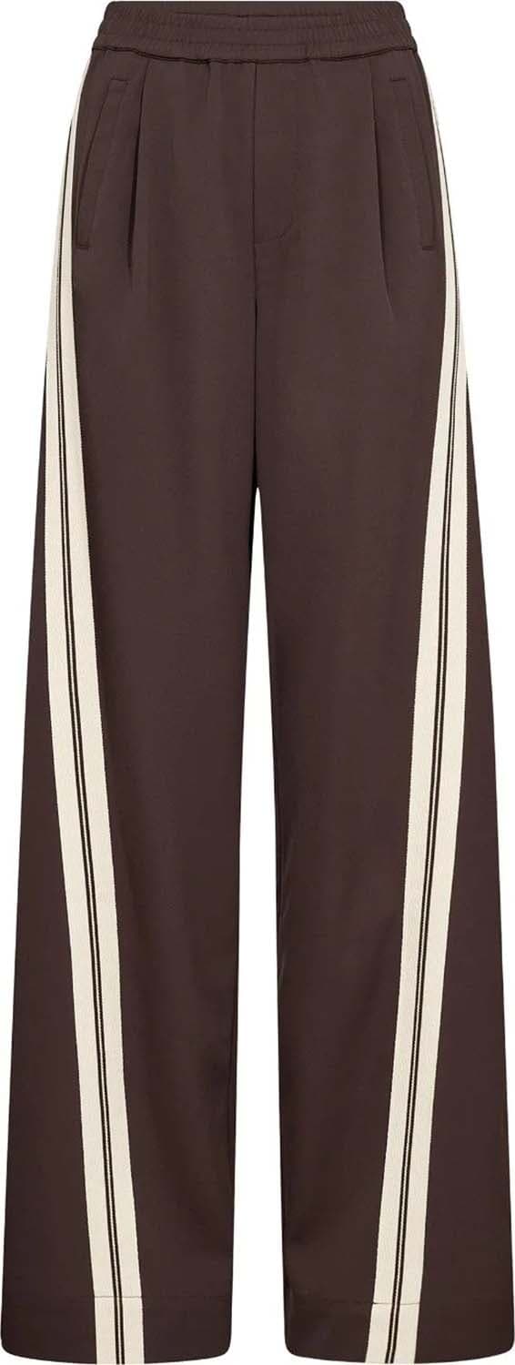 Co'couture Broek Alini Double Panel Bruin