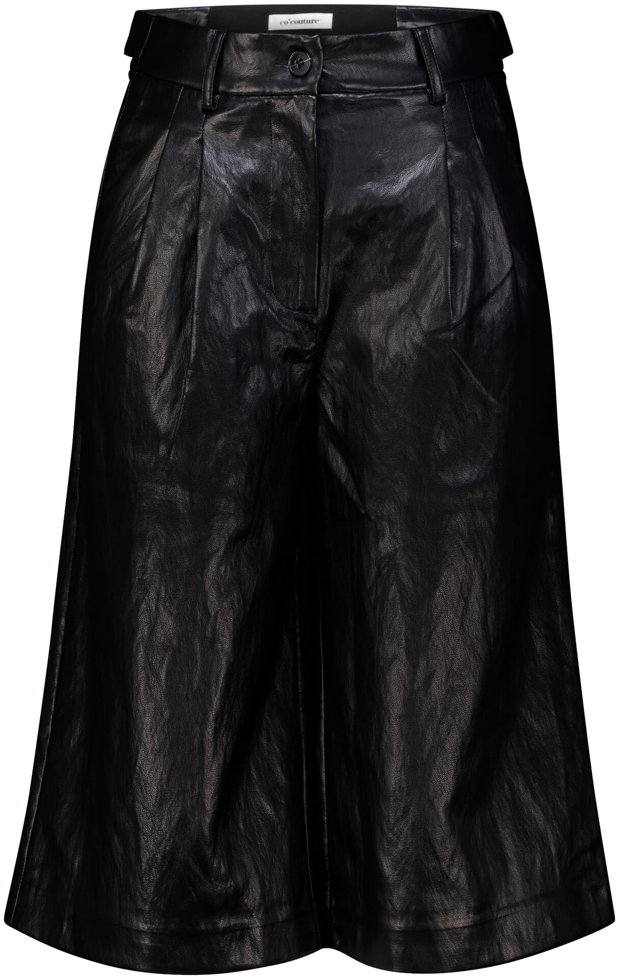 Co'couture Bermuda Gitt Pleat Zwart