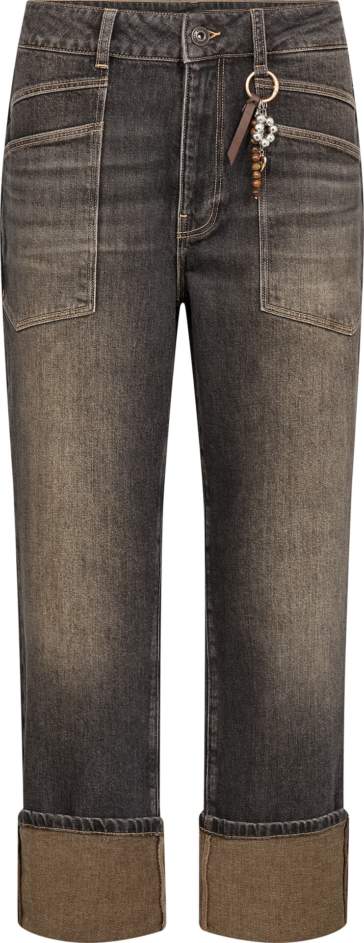 Mos Mosh Broek Rachel Kyoto Grijs